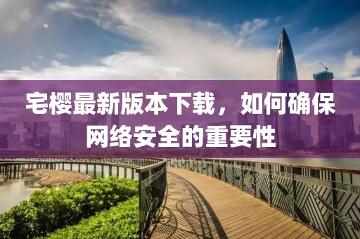 宅櫻最新版本下載，如何確保網(wǎng)絡(luò)安全的重要性