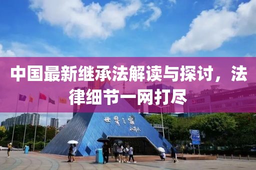 中國(guó)最新繼承法解讀與探討，法律細(xì)節(jié)一網(wǎng)打盡