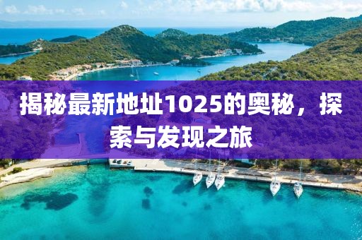 揭秘最新地址1025的奧秘，探索與發(fā)現(xiàn)之旅