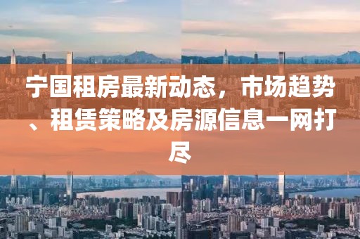 寧國租房最新動(dòng)態(tài)，市場趨勢、租賃策略及房源信息一網(wǎng)打盡
