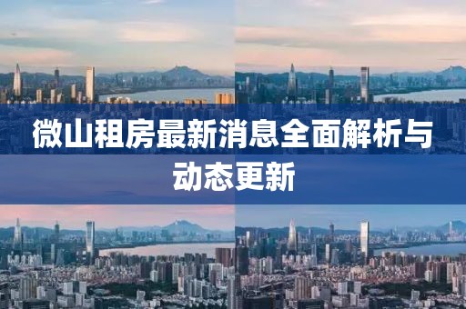 微山租房最新消息全面解析與動態(tài)更新