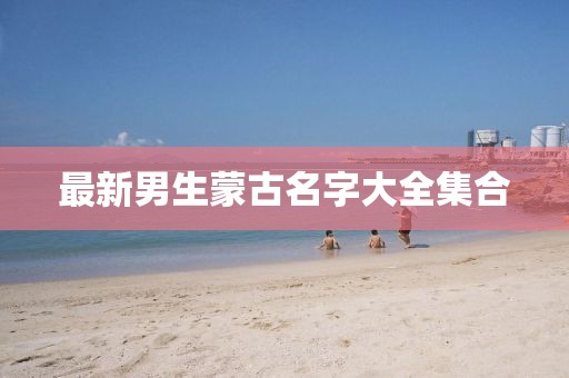 最新男生蒙古名字大全集合