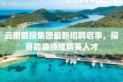 云南能投集團最新招聘啟事，探尋能源領域精英人才