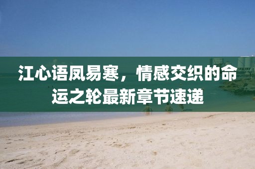 江心語鳳易寒，情感交織的命運之輪最新章節(jié)速遞