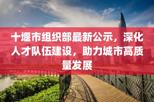 十堰市組織部最新公示，深化人才隊(duì)伍建設(shè)，助力城市高質(zhì)量發(fā)展
