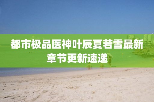都市極品醫(yī)神葉辰夏若雪最新章節(jié)更新速遞