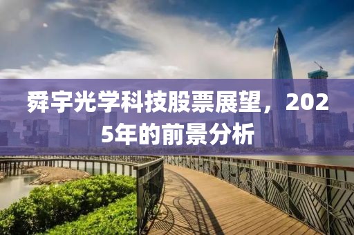 舜宇光學(xué)科技股票展望，2025年的前景分析