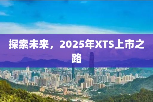 探索未來，2025年XTS上市之路