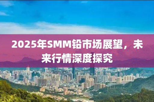 2025年SMM鉛市場展望，未來行情深度探究