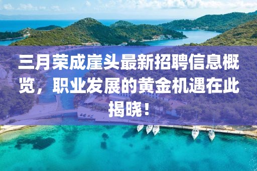 三月榮成崖頭最新招聘信息概覽，職業(yè)發(fā)展的黃金機遇在此揭曉！