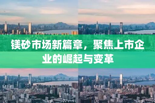 鎂砂市場(chǎng)新篇章，聚焦上市企業(yè)的崛起與變革