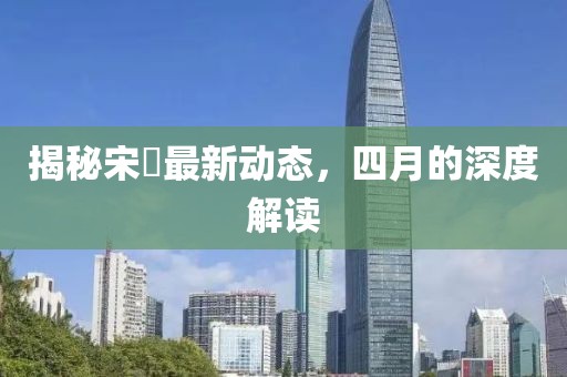 揭秘宋喆最新動(dòng)態(tài)，四月的深度解讀