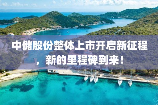中儲(chǔ)股份整體上市開啟新征程，新的里程碑到來！