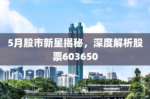 5月股市新星揭秘，深度解析股票603650