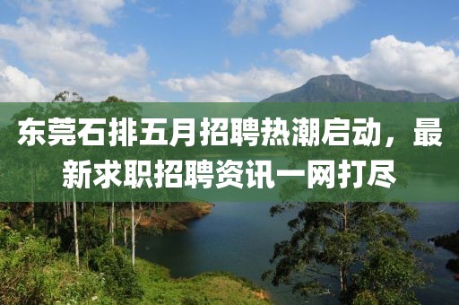 東莞石排五月招聘熱潮啟動(dòng)，最新求職招聘資訊一網(wǎng)打盡