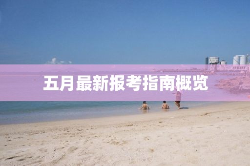 五月最新報(bào)考指南概覽