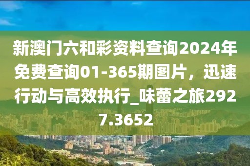 新澳門六和彩資料查詢2024年免費查詢01-365期圖片，迅速行動與高效執(zhí)行_味蕾之旅2927.3652
