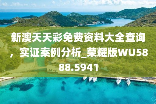 新澳天天彩免費(fèi)資料大全查詢，實(shí)證案例分析_榮耀版WU5888.5941