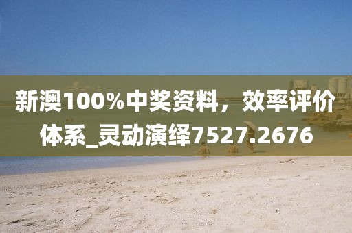 新澳100%中獎(jiǎng)資料，效率評(píng)價(jià)體系_靈動(dòng)演繹7527.2676