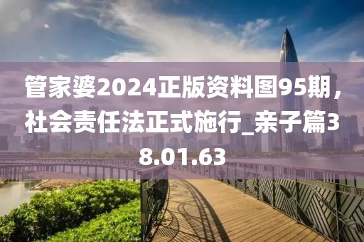 管家婆2024正版資料圖95期，社會責(zé)任法正式施行_親子篇38.01.63